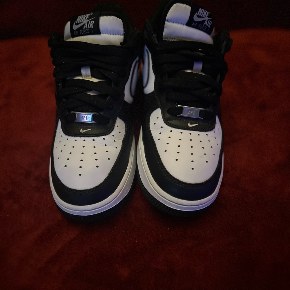 Nike Air Force 1 Black and White Sneakers